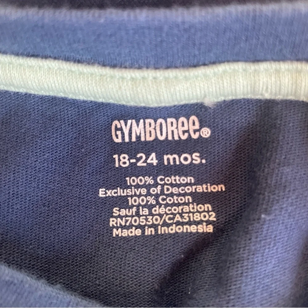 Gymboree Animal Party Snowball Fight Tee Size 18-24 Months